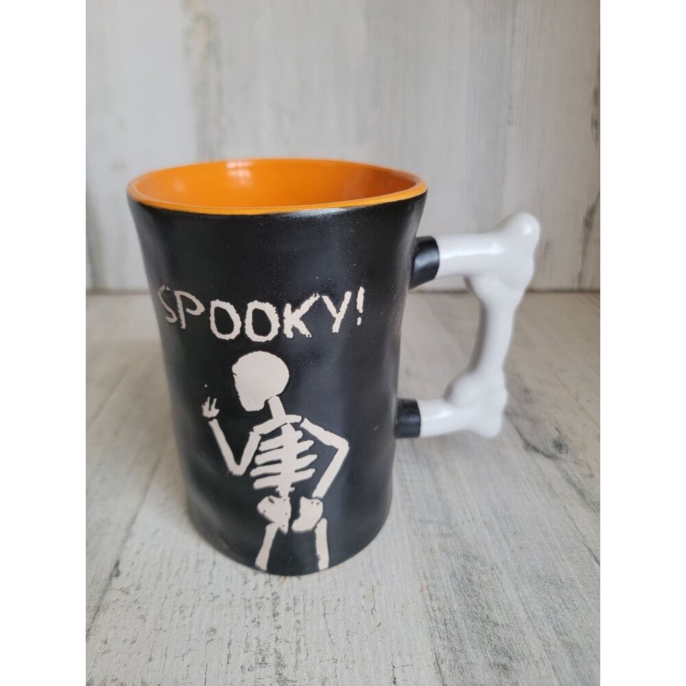 Spectrum‎ skeleton Bone mug Halloween home decor